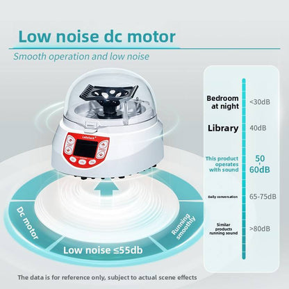 Mini Handheld Microcentrifuge Laboratory Timed Low Noise Serum Separator For Scientific Research - B