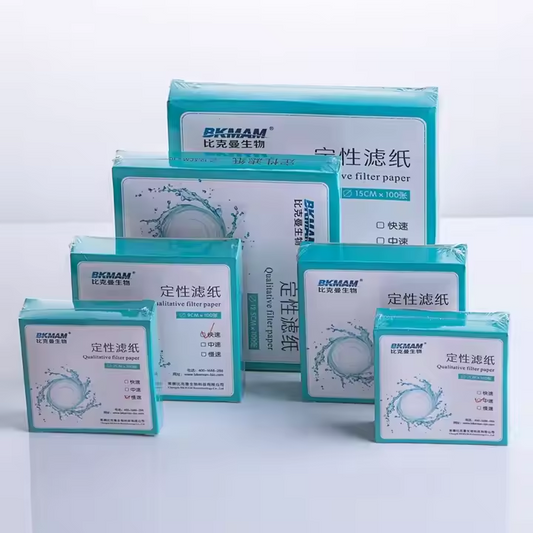 Lab Supplies 7cm 9cm 11cm 12.5cm 15cm 18cm Qualitative Filter Paper for Chemical Analysis Laboratory