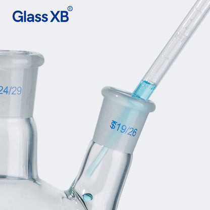 5L-50L Borosilicate Glass 3/Three Necks Round Bottom Boiling Flask Chemistry Labware Kit