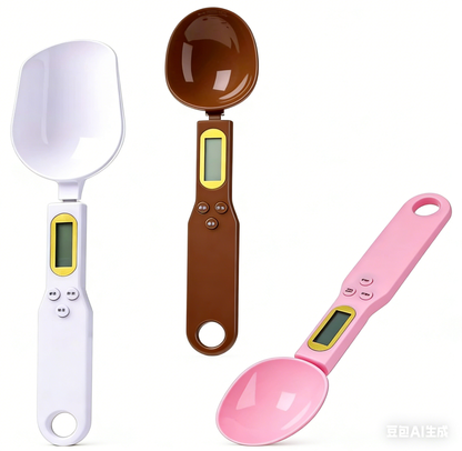 Laboratory Electronic Weighing Spoon 0.1g High-Precision Rechargeable Gram Scale