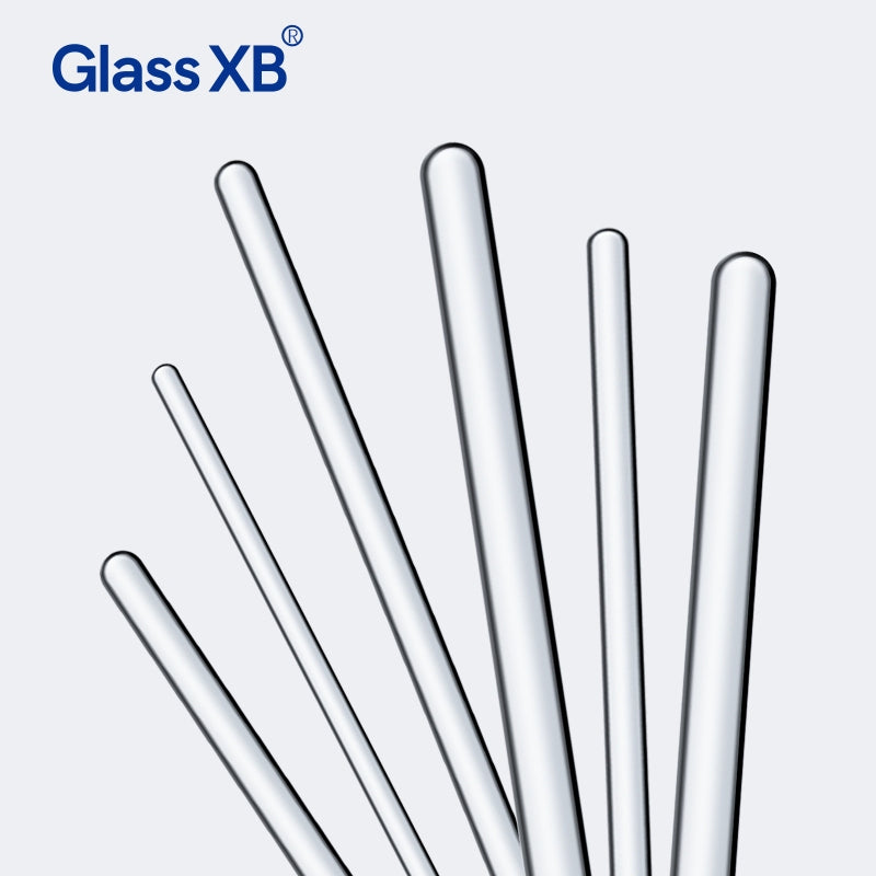 Glass Stirring Rod, Resistant to Acids, Alkalis, and High Temperatures.