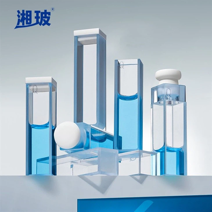 Quartz Cuvettes, High-temperature Acid and Alkali Resistant Glass/high-transmittance Fluorescent Cuv