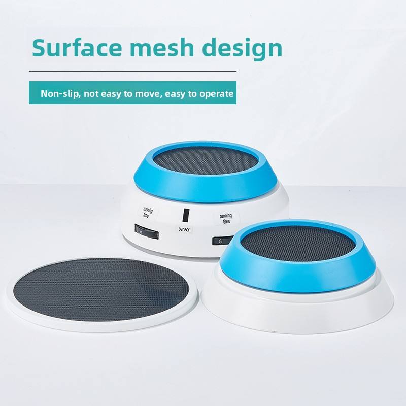 Electric Double-Sided Rotating Workbench Manual Flat Coating Apparatus Bacteria Culture Dish Microbi