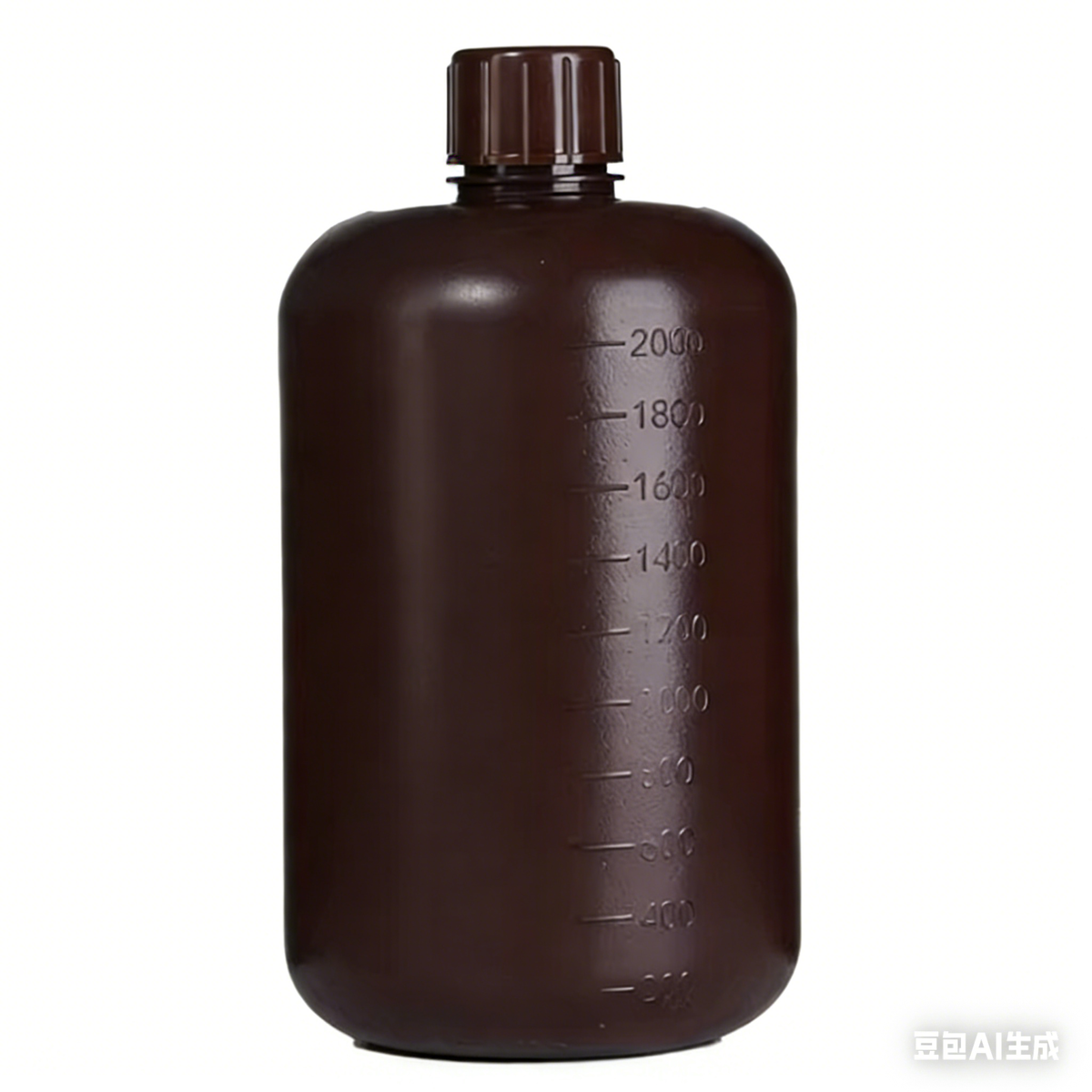 Large-Capacity Plastic Reagent Bottle PP HDPE Wide Mouth Narrow Mouth Transparent Brown Color 60-500