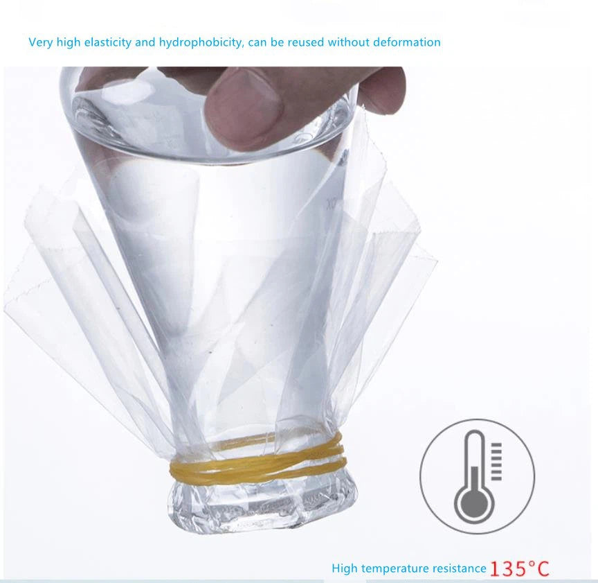 High-Temperature Resistant Sealing Film/Breathable Membrane, Suitable for Sterile Culture Laboratory