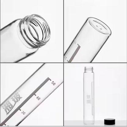 Glass Vials Wholesale & Bulk Amber Mini Vials Clear Glass Vials With Screw Lid
