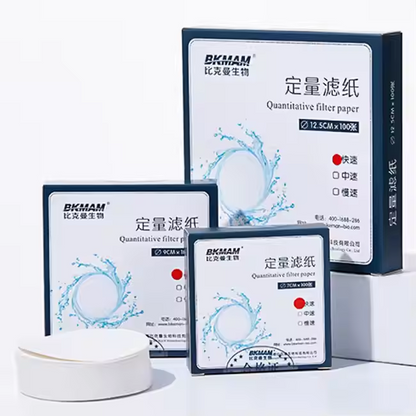 Liquid Experiment Filter Paper Sterile Lab Filter Paper for Liquid Handling
