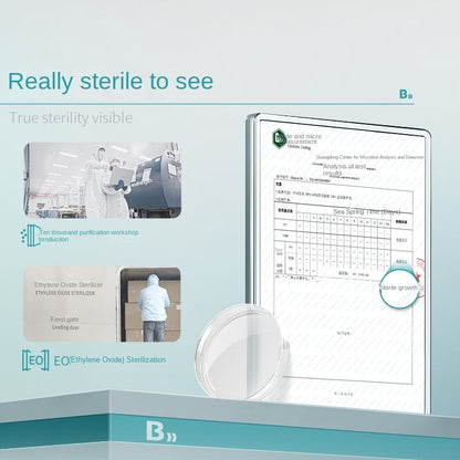 Biological Disposable 90mm Square Plastic Petri Dish 2-3-4 Split Plate 60mm Laboratory Use Steriliza