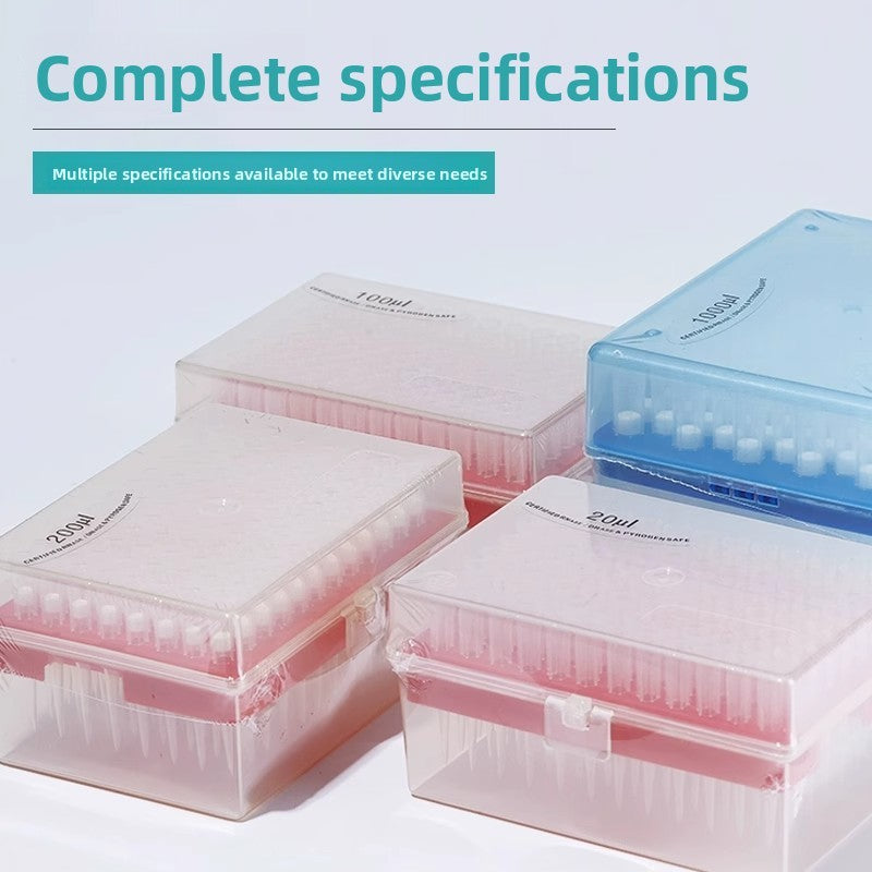 Sterile Enzyme-Free Boxed Pipette with Filter Tip 20ul 100ul 200ul 10 China
