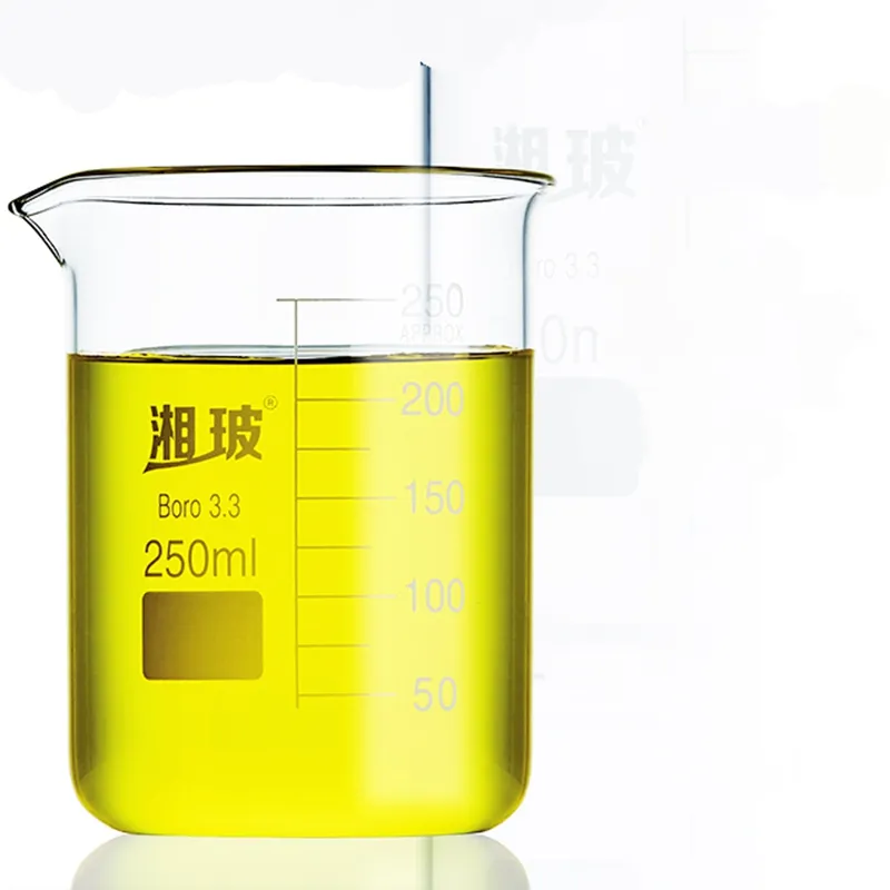 Clear Borosilicate Glass Measuring Cup Low Shape Beaker In 50ml 200ml 300ml 1000ml & 5000ml Sizes