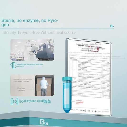 Biological Sterile Plastic Micro Centrifuge Tubes Disposable Laboratory Sterilized