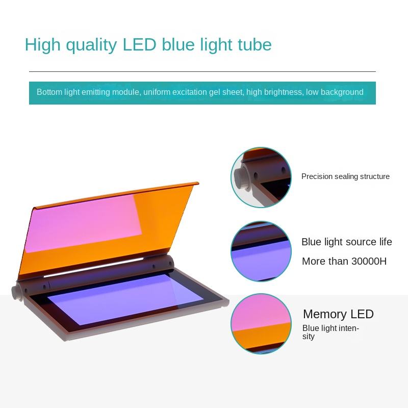 Ultra-thin Blue Light Gel Imaging Uv Projector Nucleic Acid Protein Lab Supply Instrument For Gel Cu