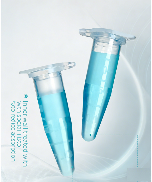 Mini Low Adsorption Centrifuge Tubes 1.5ml PP Material with Flat Lid