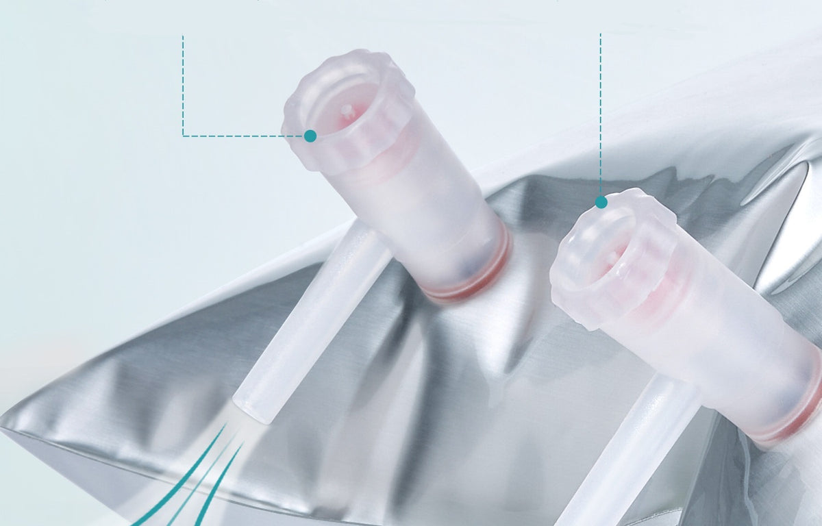 Aluminum Foil Gas Sampling Bag with 10ml-15L Available, Single Valve/two Valve