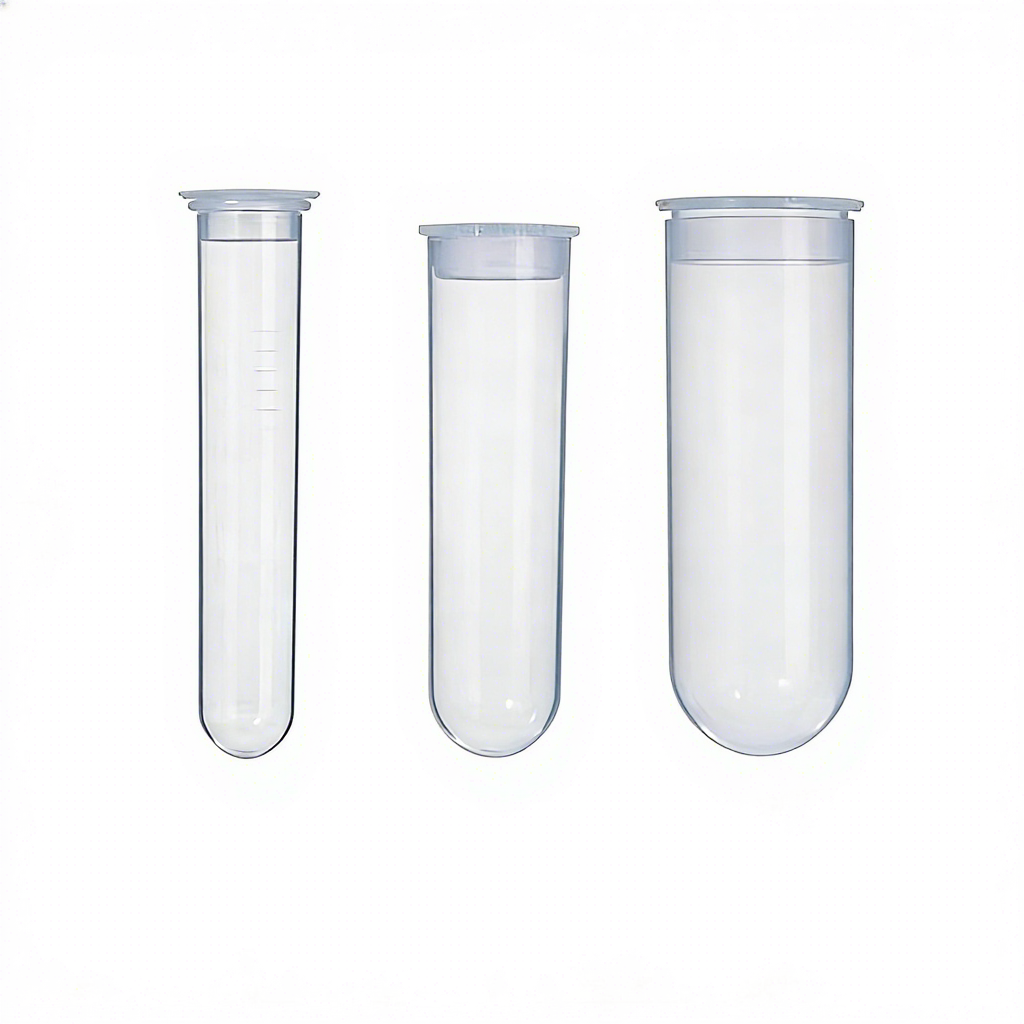 Microcentrifuge Tubes with Round Bottom (PP) 20/50/100ml - Laboratory Consumables