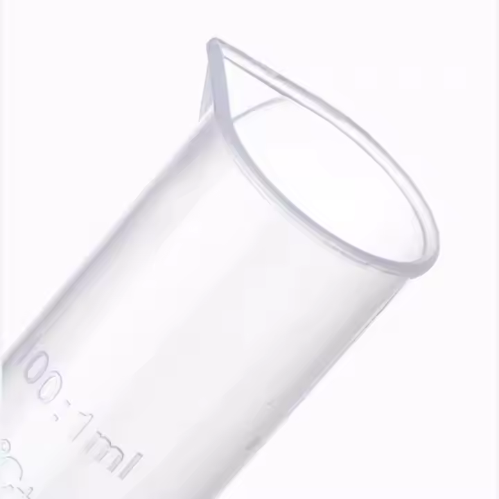 Clear Graduated Plastic Measuring Cylinders For Laboratory Use 10ml 50ml 100ml 500ml 1l Beakers