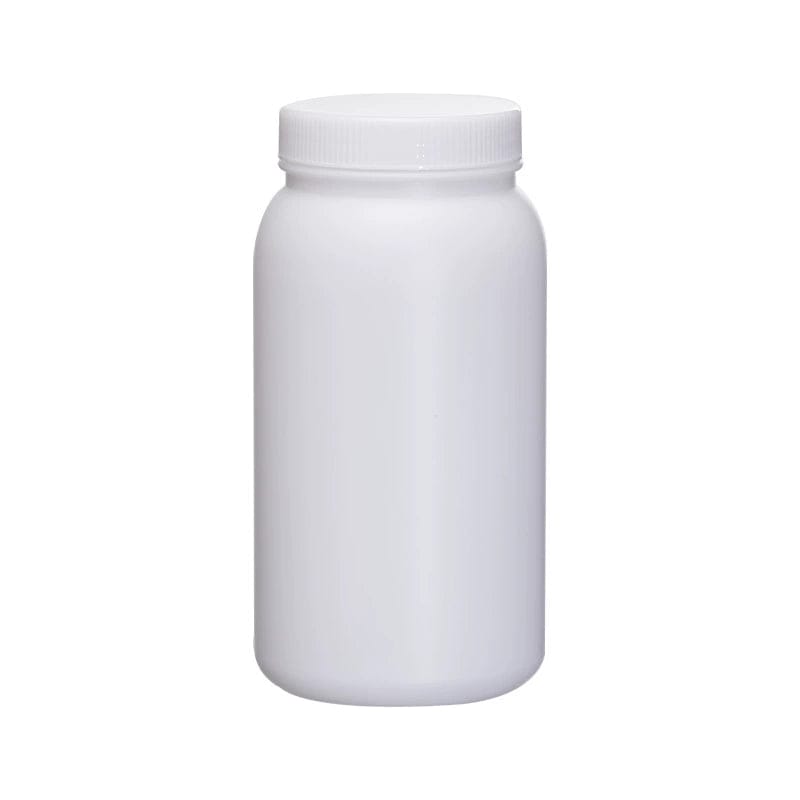 HDPE wide mouth bottles, capacity 50 ml to 1.000 ml