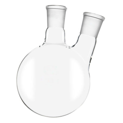 Glass round-bottom boiling flask with single ground joint