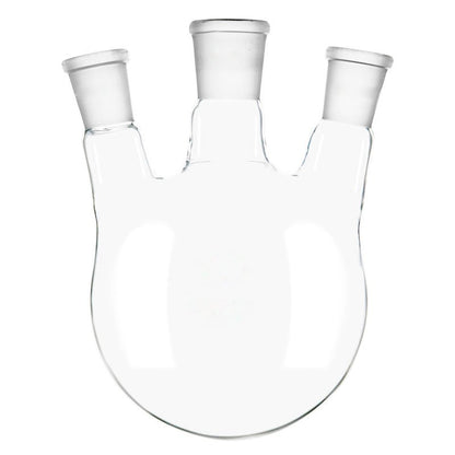 Glass round-bottom boiling flask with single ground joint