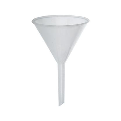 Laboratory plasticware - plastic funnel