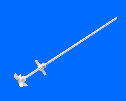 PTFE spiral stirring paddle/rod for 5L-100L vessels