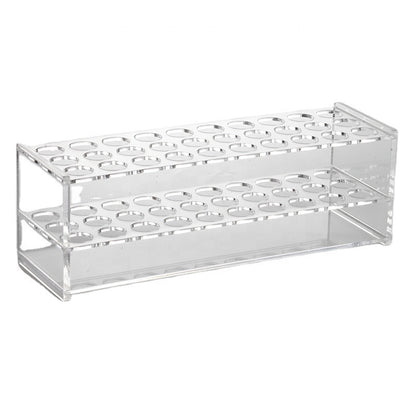 Glass test tube rack