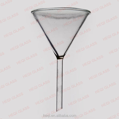 Glass Plain funnel with short stem