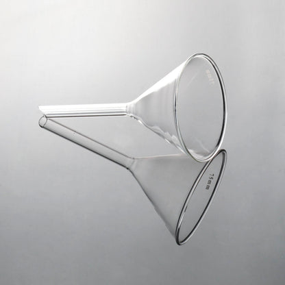 Glass Plain funnel with short stem