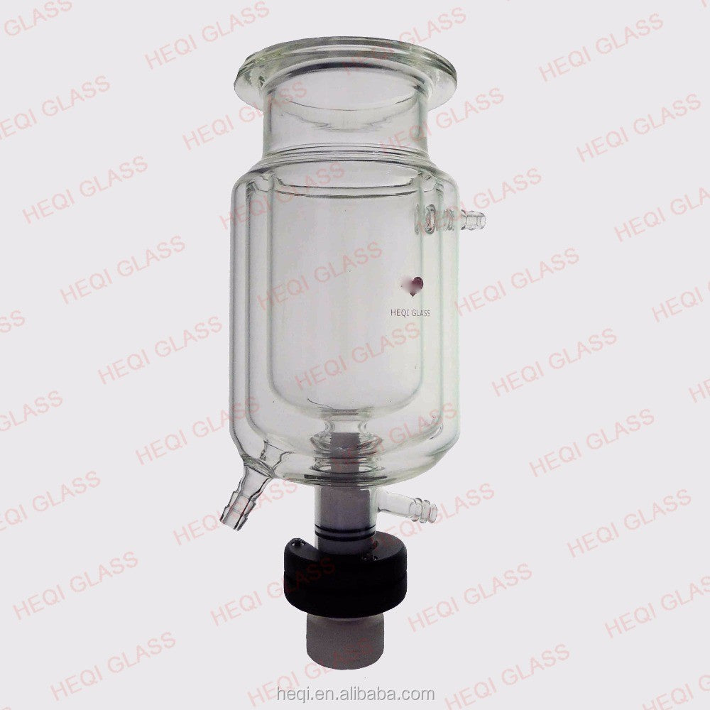 Glass Jacketed reactor vessel