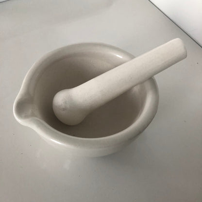 Porcelain Mortar with Pestle