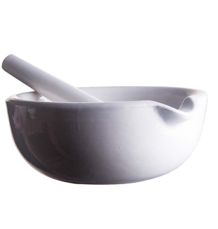 Porcelain Mortar with Pestle