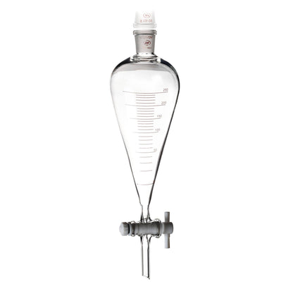 Pear-Shaped Separatory Funnel with PTFE Stopcock (30-2000ml)