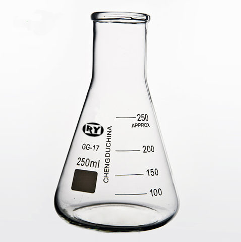 Borosilicate Glass Volumetric Flask with Glass Stopper