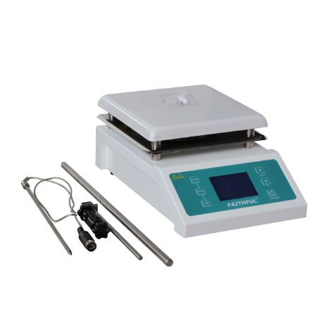 Ceramic magnetic stirrer with hot plate