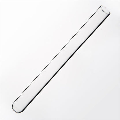 Graduated test tube without rim