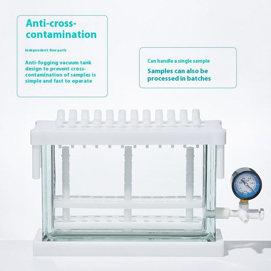Solid Phase Microextraction Device 12-bit 24-bit Multi-channel Laboratory Vacuum Extraction Instrume