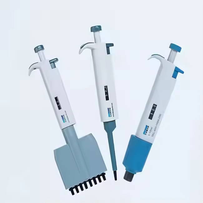 Lab High Precision Fully Autoclavable Plastic Pipettor Single Channel Pipette Micro Pipettes