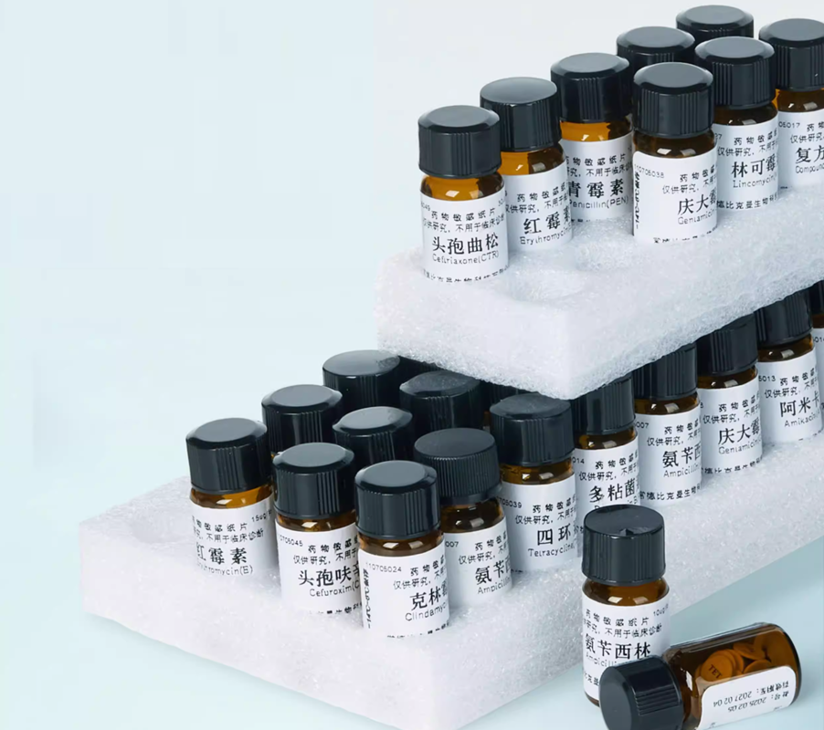 Antimicrobial Sensitivity Testing Discs/antibiotic Blank test Discs for Bacterial and Fungal Microbi