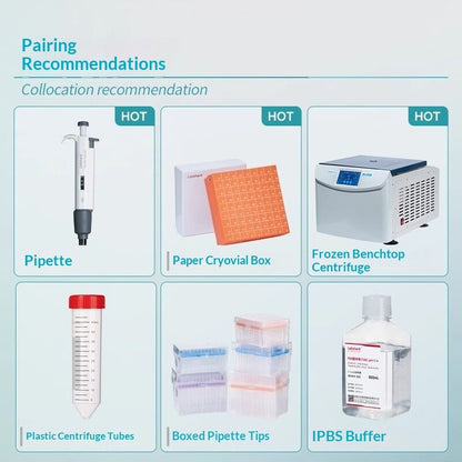 Lab Cell Cryogenic Storage Tube 2.5ml Screw Cap Sterile PP Ultra-Low Temperature Cryogenic Vial