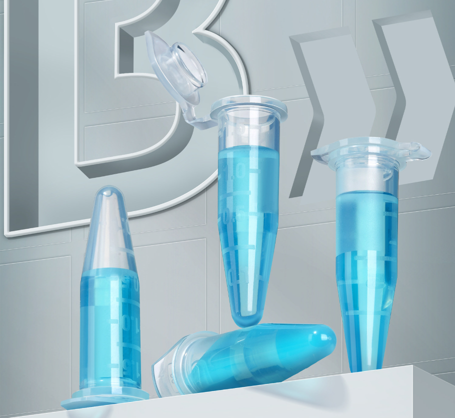 Mini Low Adsorption Centrifuge Tubes 1.5ml PP Material with Flat Lid