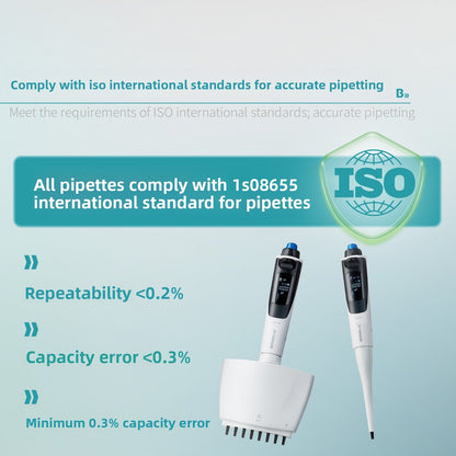 Bio Electric Pipette Laboratory 5-10ml Digital Display Adjustable Electric Pipette