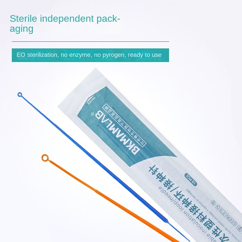 1ul 10ul Disposable Sterile Plastic Inoculation Ring Double-headed Inoculation Loop Inoculation Need