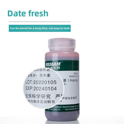 Hematoxylin Staining Solution 500ml Alcohol-soluble Glass Specimen For Pathology He Pap Healer Eosin