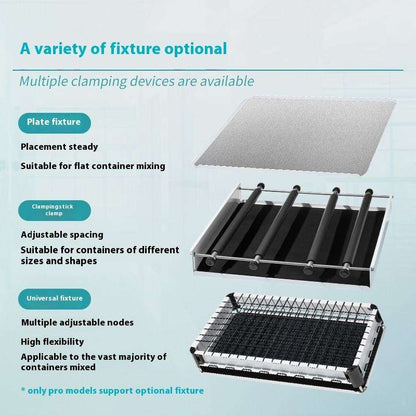 10mm Stainless Steel Laboratory Oscillator 220V Horizontal Reciprocating Rotary Plate Shaker Speed L