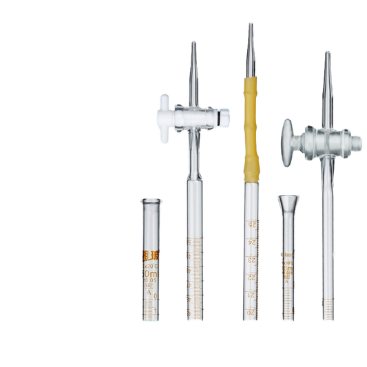 Dual-purpose 10ml/50ml Acid-base Universal Titration For Test Gauge Electrolytic Transparent Brown B