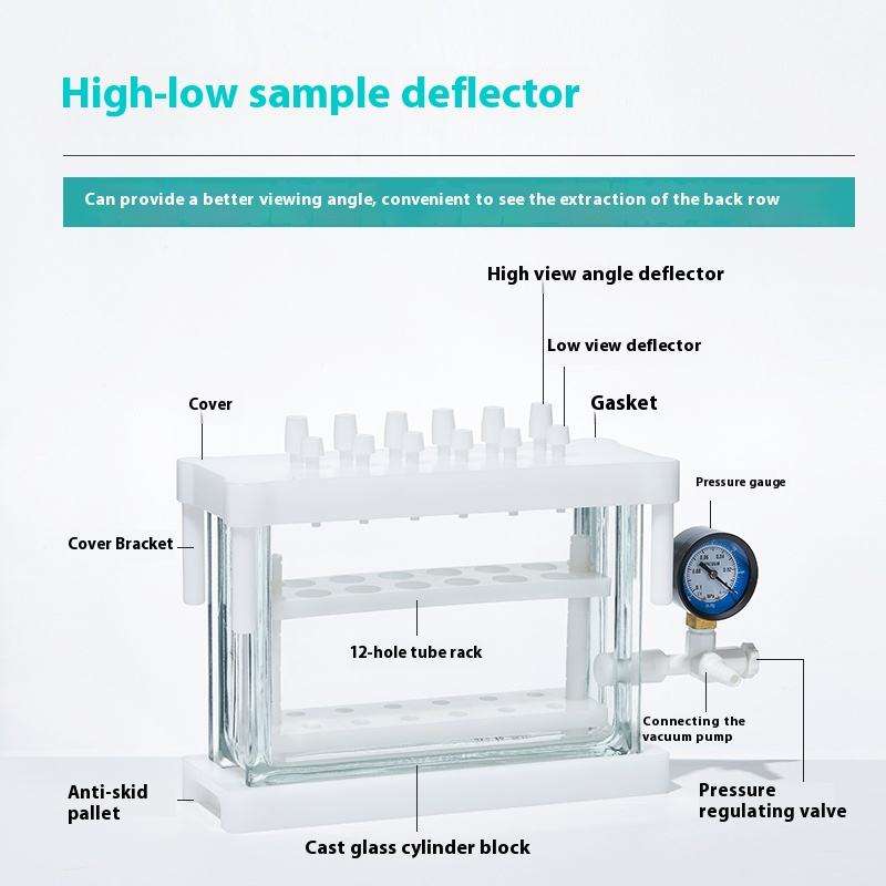 Portable Oil-Free Vacuum Pump Low-Noise Adjustable Laboratory Equipment From Supplier Lab Supplies