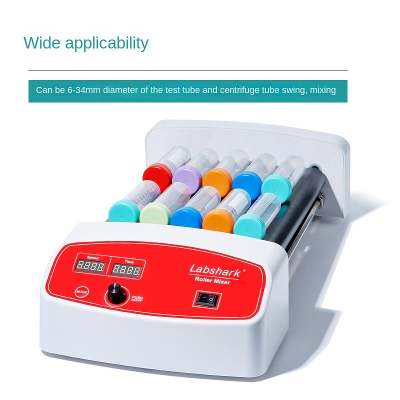 Digital Speed Control Roller Mixer Laboratory Multi-Tube Blood Collection Tube Oscillator for Effici