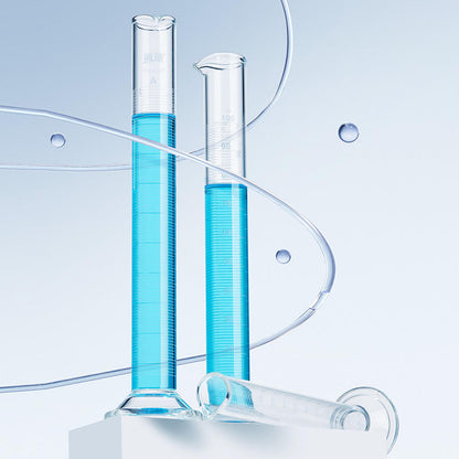High Precision 5-2000mL Glass Measuring Cylinder Hexagonal Base for Laboratory Use OEM Customizable