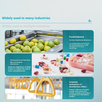 Biological Sterile Sponge Sampling Bag Handle Homogeneous Wire Environmental Surface Belt Writing Ar