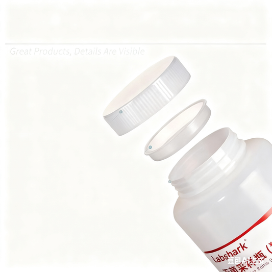 Biological Sterile Soil Water Quality Sampling Bottle with Sodium Thiosulfate PE HDPE PP 100/500ml